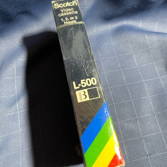 VTG Scotch 3M L-500 Beta Videocassette Tape *sealed* - Picture 5 of 7